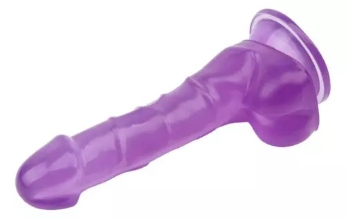 Hi-Rubber Purple Dildo 14 x 3.6 cm – 4/7