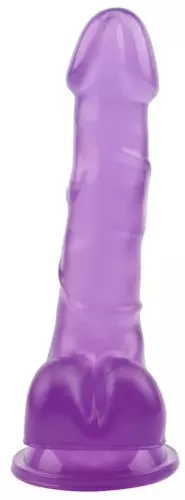 Hi-Rubber Purple Dildo 14 x 3.6 cm – 5/7