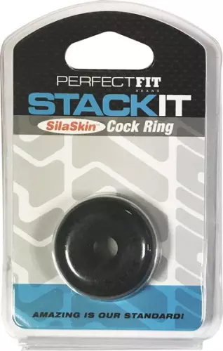 Cockring Stack It Schwarz – 2/5