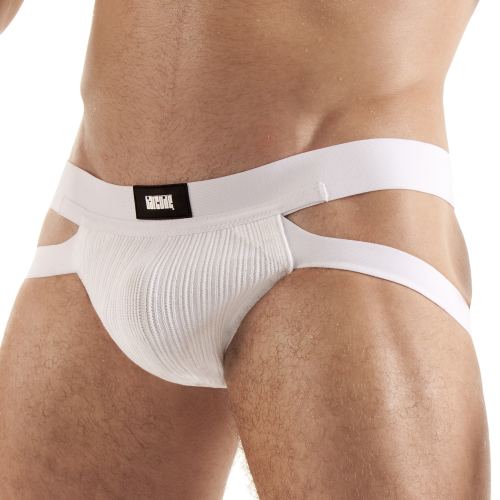 Jockstrap Swim Anton Weiß