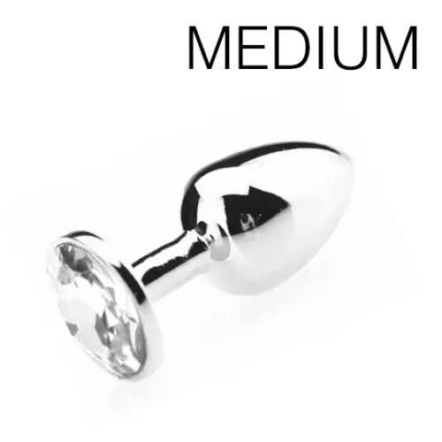 Schmuck-Analplug Spolly Diamant 7 x 3,4 cm Mittel – 1/11