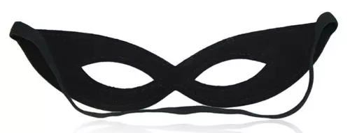 Maske Thick Eyes Schwarz – 3/4