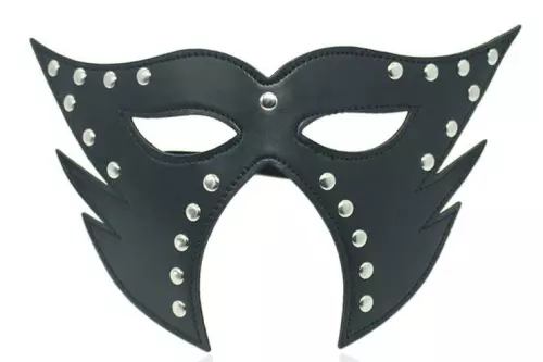 Maske Cat open Mouth Schwarz – 1/4