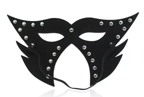 Maske Cat open Mouth Schwarz – 3/4