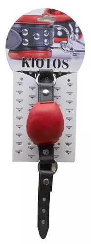 Lederknebel Silence Gag Rot – 2/5