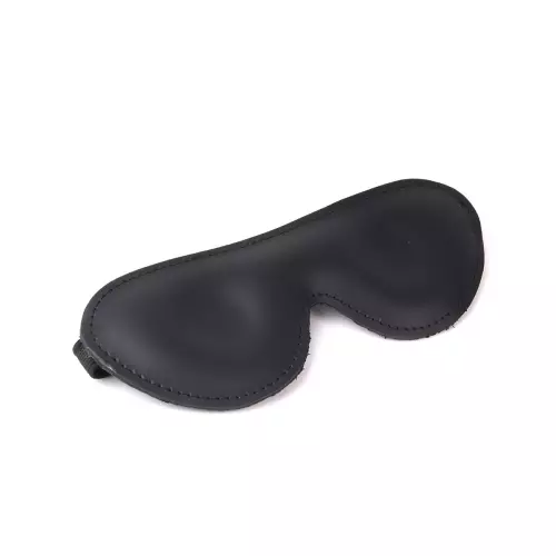 Ledermaske Deluxe Schwarz – 2/6