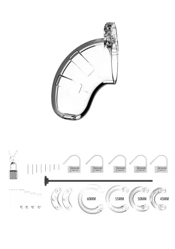 Mancage mit Harnröhren-Stab 9 x 3,5cm - Stab 20cm x 3mm – 4/18