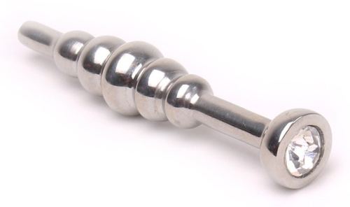 Ball Dipstick Urethral Plug Transparent 6cm 12mm