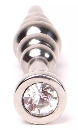 Butt plug Schmuck Urethral Ball Dipstick Transparent 6cm 12mm – 2/3