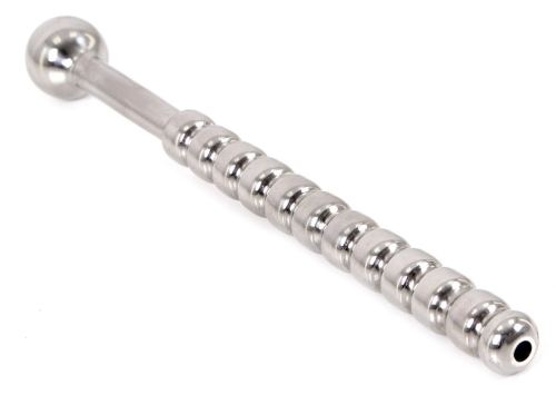 Adamo Pierced Urethra Plug 12.5cm - 10mm Diameter