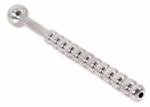Durchbohrter Harnröhren-Plug Adamo 12.5cm - Durchmesser 10mm – 1/4
