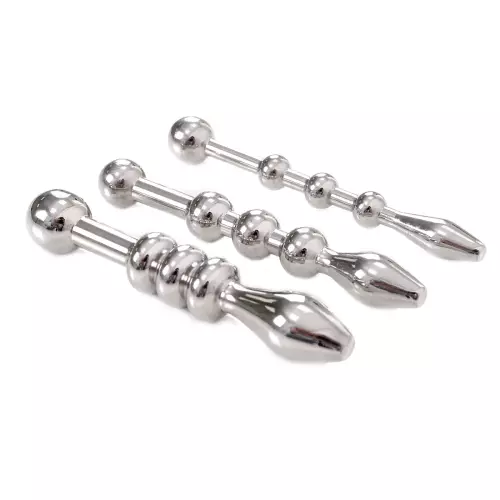 Set van 3 urethrale plugs Beads 5,5cm 6 tot 10mm – 4/4
