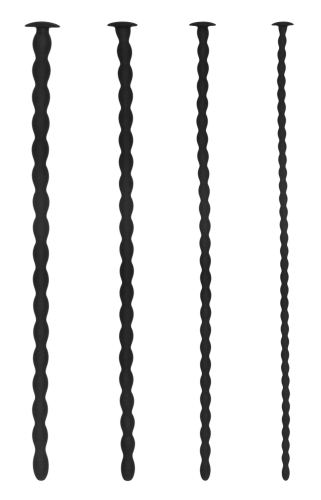 4 Pack Spiral Screw Urethral Rods 30cm - 7 to 10mm Diameters