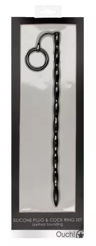 Harnröhren-Stab aus Silikon 29cm - 10mm – 2/13