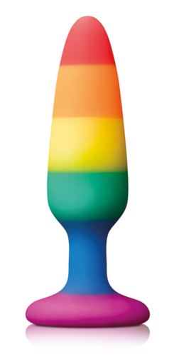 Siliconen Rainbow Plug 10 x 2.8 cm
