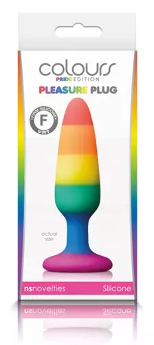 Siliconen plug Rainbow 10 x 2,8 cm – 2/7