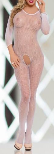Open Netmaillot NETTY - Wit