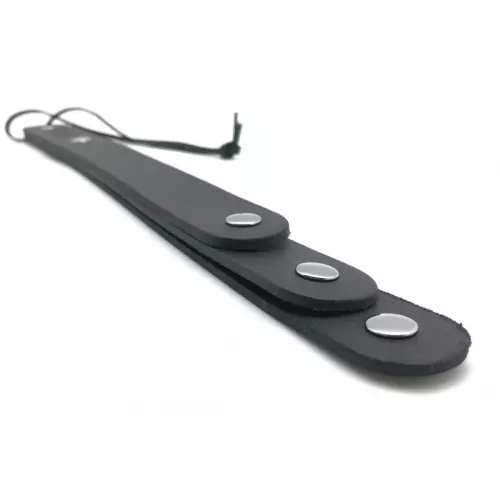 Leder-Paddle mit 3 Riemen 39,5cm – 7/12