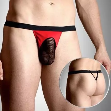 String Herren Mesh Rot – 1/7