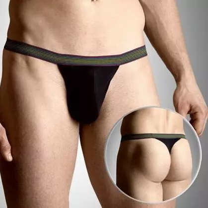String Herren NEON Schwarz – 1/7