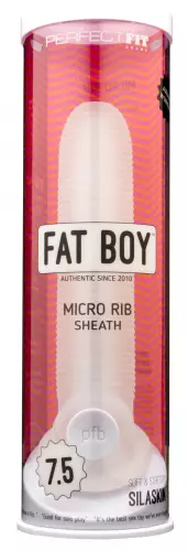 Penismanschette FAT BOY Micro Rib 19 cm – 2/11