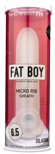Penismanschette FAT BOY Micro Rib 16 cm – 2/11