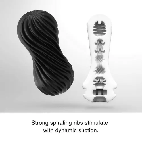 Masturbator Tenga Flex Rocky Schwarz – 2/8