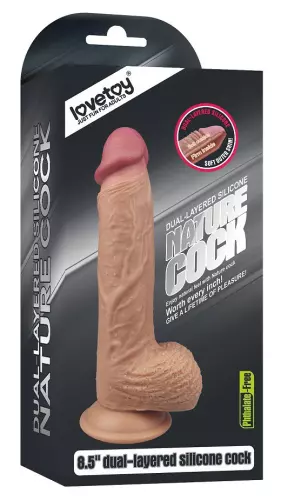 Dildo Nature Cock 17 x 3.9cm Flesh – 2/8