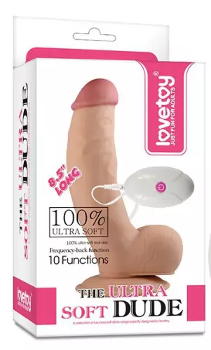 Vibrating Dildo Theo Vibe Soft Dude 16 x 4.5cm – 2/20