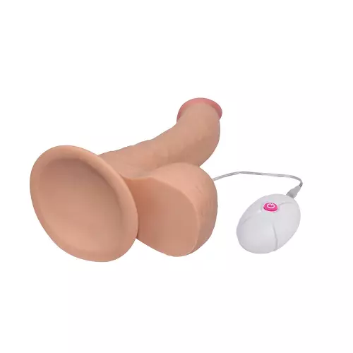 Vibrating Dildo Ultra Soft Thick 17 x 4.5cm – 7/8