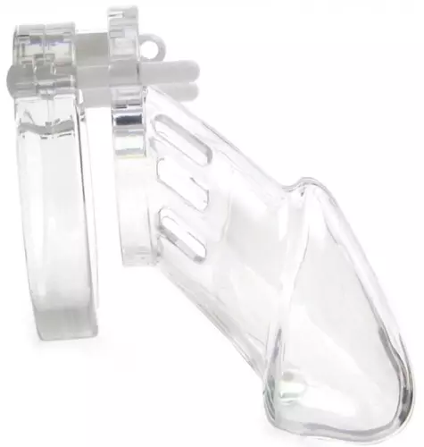Transparente Keuschheitskäfig – 3/16