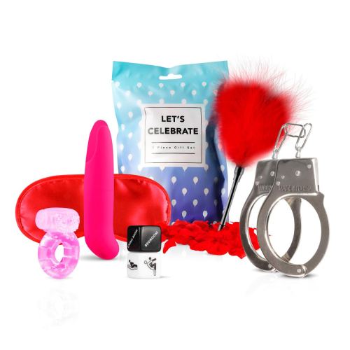 Set aus 7 Sexspielzeugen Happy Birthday
