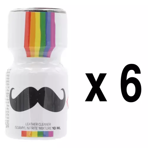 MOUSTACHE 10ml x6 – 1/4