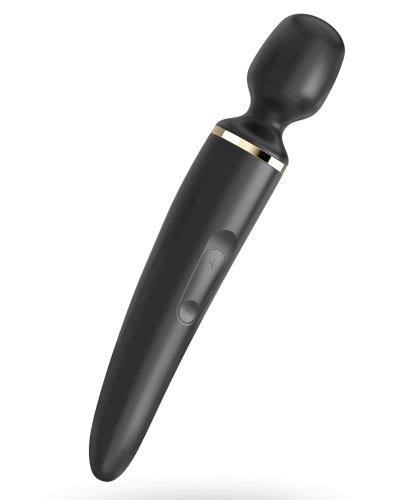 Wand-er Women Massager Black - 78mm Head