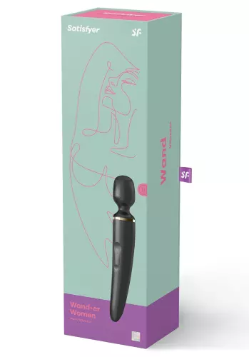 Vibrator Wand-er Women Schwarz - Kopf 78mm – 2/14