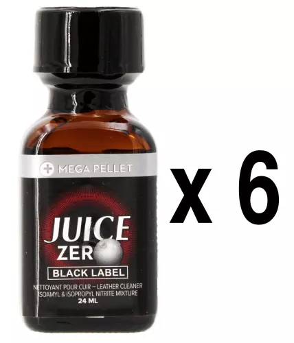 JUICE ZERO Black Label 24ml x6 – 1/8