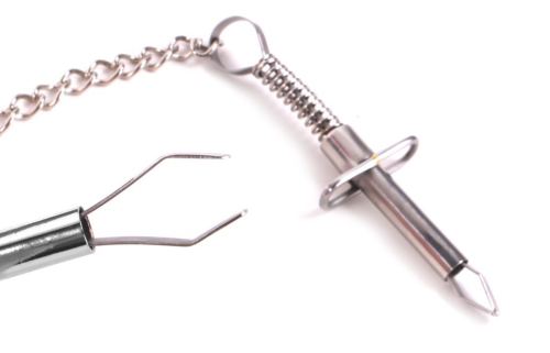 Grabber Nipple Clamps with Chain