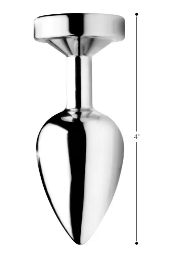 Butt Plug Juwel leuchtend 9.5 x 4 cm – 4/10