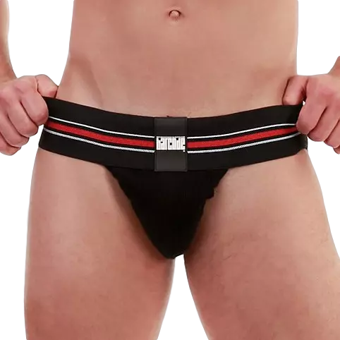 Jockstrap BORIS Schwarz – 1/4