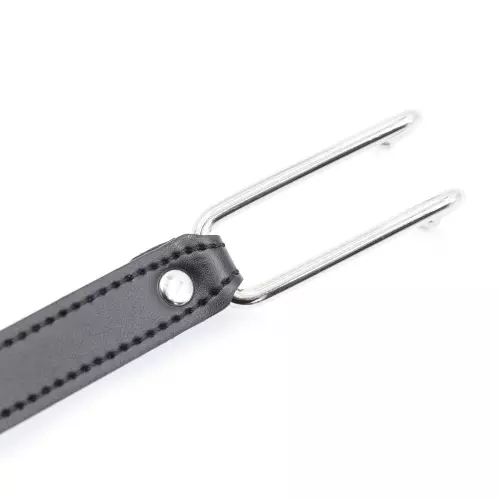 Hook-Knebel Kunstleder Schwarz – 5/5