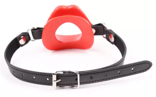 Knebel Mund Rot – 2/5