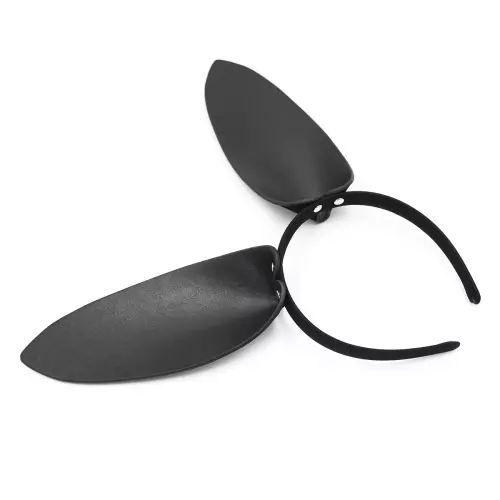 Hasenohren Bunny Kunstleder Schwarz – 5/5