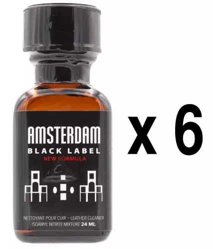 Amsterdam Black Label 24mL x6 – 1/5