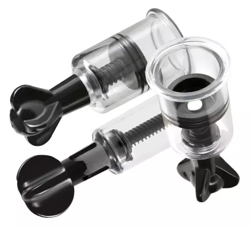 Set mit 3 Nippelsaugern Fetish Suckers - Durchmesser 25mm – 3/16