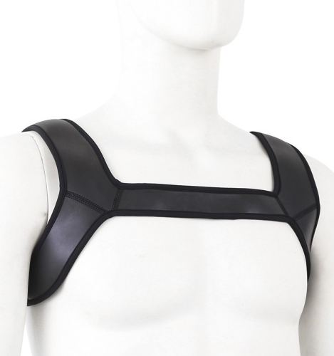 Neoprene Harness Protector Muscle Black