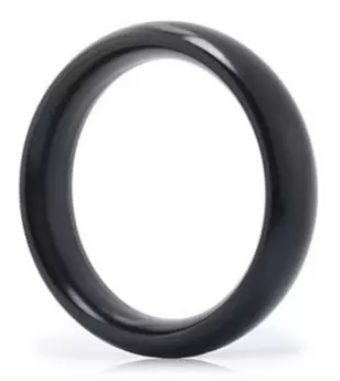 Cock Ring Round Ring Schwarz – 1/3