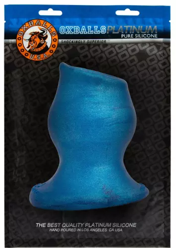 Tunnel plug Pig-Hole Platinum Blauw 12 x 8,5 cm – 2/5