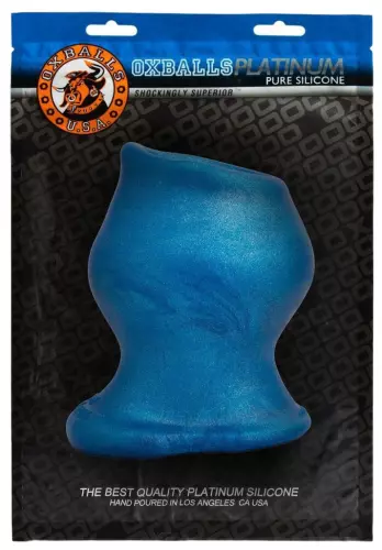 Tunnel plug Pig-Hole Platinum Blauw 14 x 11 cm – 2/11