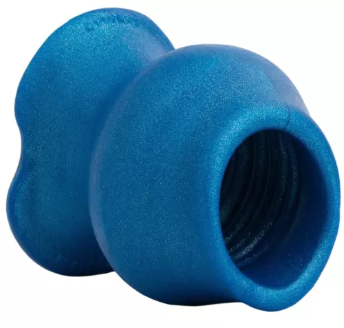 Tunnel plug Pig-Hole Platinum Blauw 14 x 11 cm – 3/11