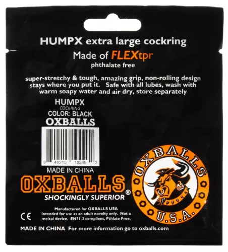 Cockring Humpx Schwarz – 4/11